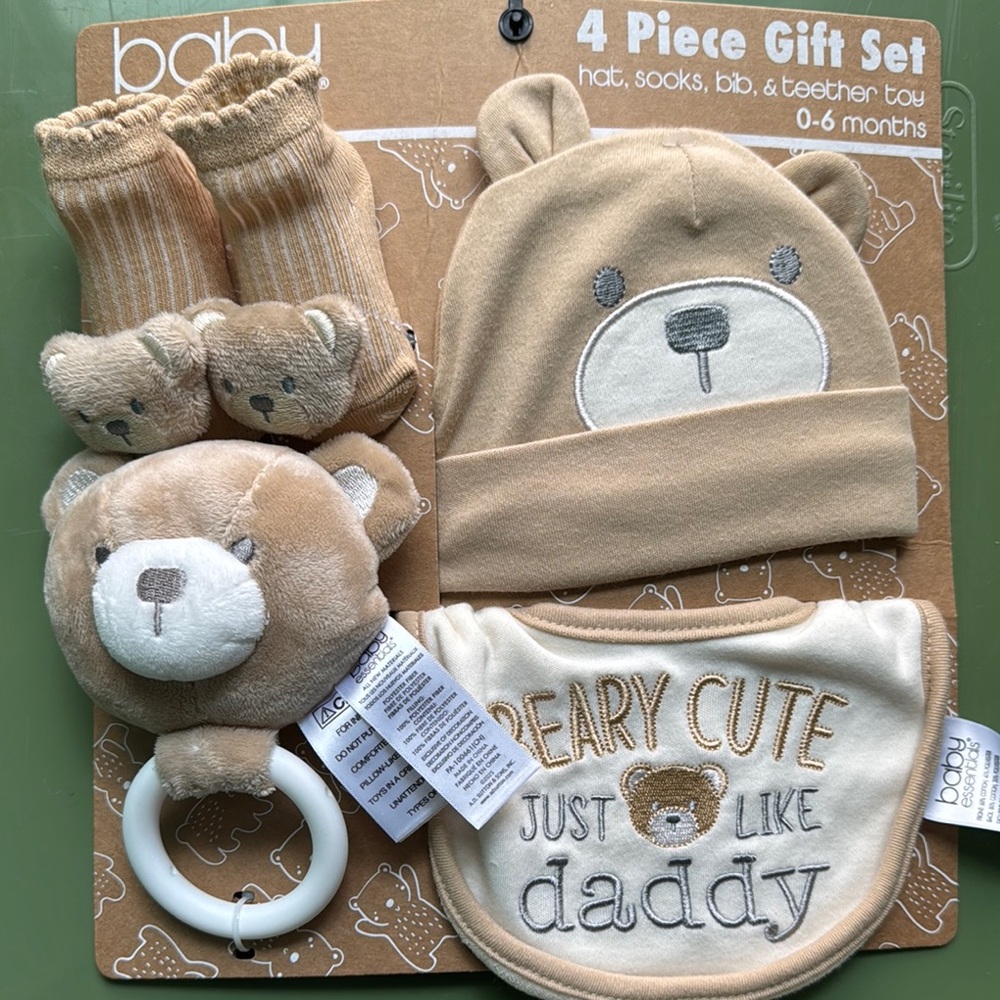 Baby Bear 4-Piece Gift Set